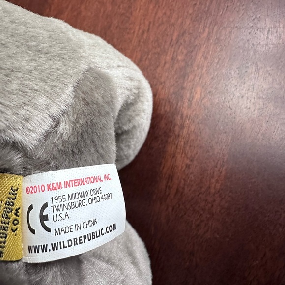 Wild Republic Plush Elephant Stuffed Animal - Picture 8 of 12